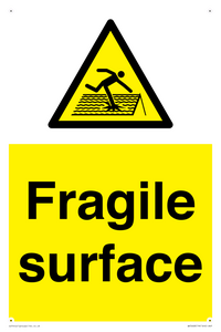 Fragile surface